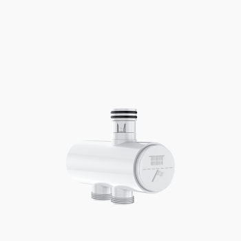 Διανομέας Ντουζ Στρόγγυλο Πατητός Push-Button DM-9303 Λευκό