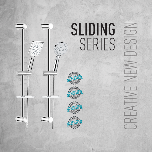 Βέργα Ντους Στρογγυλή Dushlux Chrome DM-3612 Χρώμιο