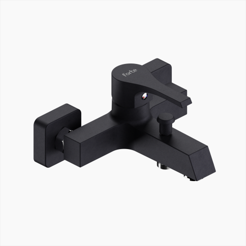 Μπαταρία Λουτρού Ορειχάλκινη Forte  M 1501-BLC Ματ Μαύρο