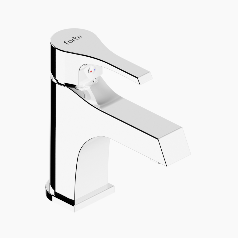 Μπαταρία Νιπτήρα Ορειχάλκινη Forte  M 1502-CHR Χρώμιο