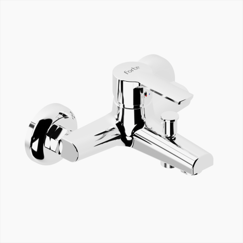 Μπαταρία Λουτρού Ορειχάλκινη Forte  M 1601-CHR Χρώμιο