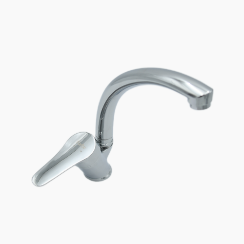 Μπαταρία Κουζίνας Ορειχάλκινη Forte  M 1804-CHR Χρώμιο