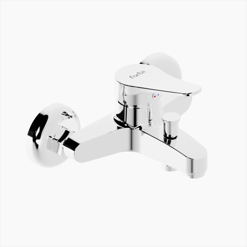 Μπαταρία Λουτρού Ορειχάλκινη Forte  M 1801-CHR Χρώμιο