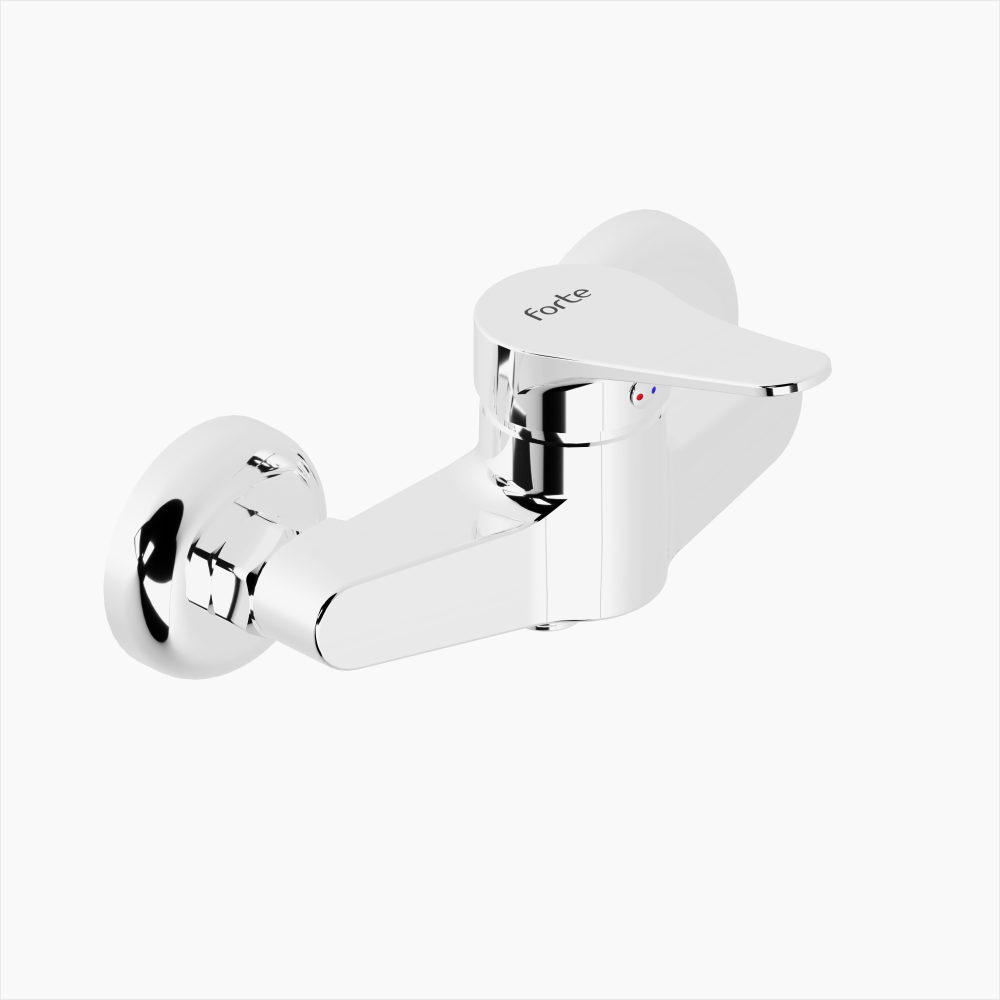 Μπαταρία Ντουζιέρας Ορειχάλκινη Forte  M 1808-CHR Χρώμιο