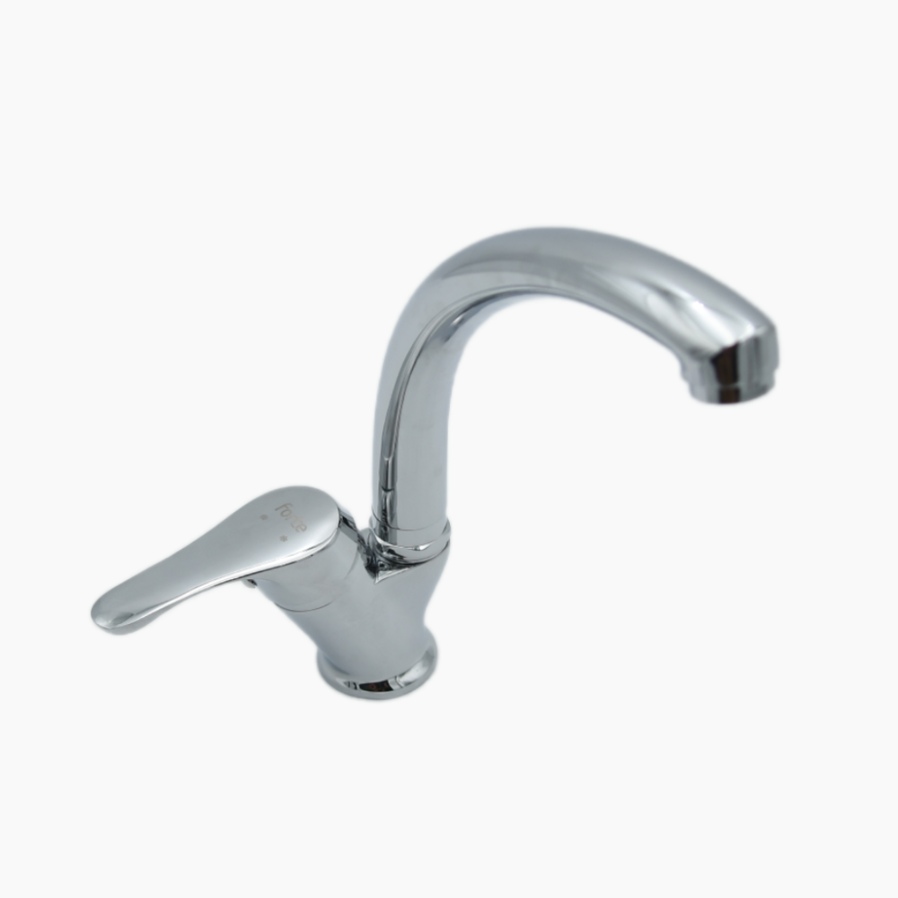 Μπαταρία Κουζίνας Ορειχάλκινη Forte  M 1904-CHR Χρώμιο