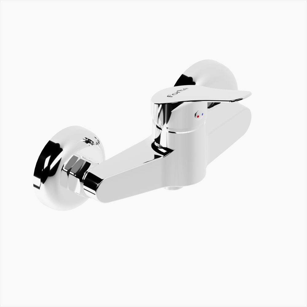 Μπαταρία Ντουζιέρας Ορειχάλκινη Forte  M 1908-CHR Χρώμιο