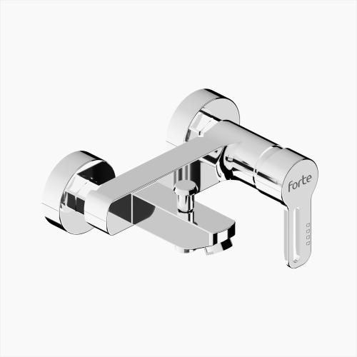 Μπαταρία Λουτρού Ορειχάλκινη Forte  M 2301-CHR Χρώμιο