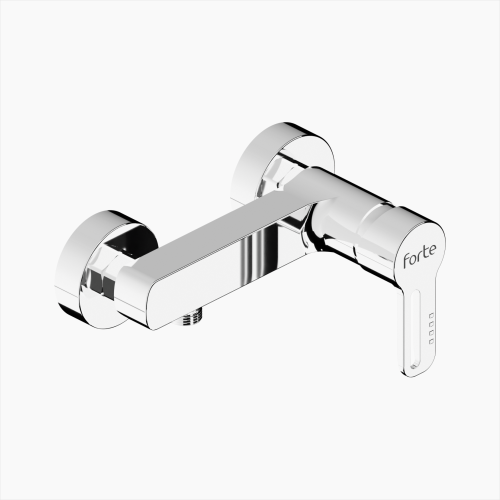 Μπαταρία Ντουζιέρας Ορειχάλκινη Forte  M 2308-CHR Χρώμιο