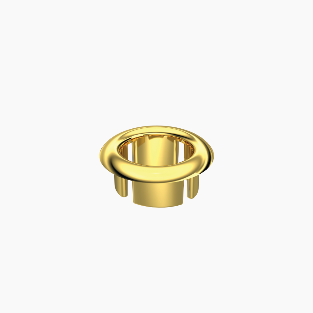 Ροζέτα Υπερχείλισης Νιπτήρα Τύπου ''A'' Χρυσό 1223