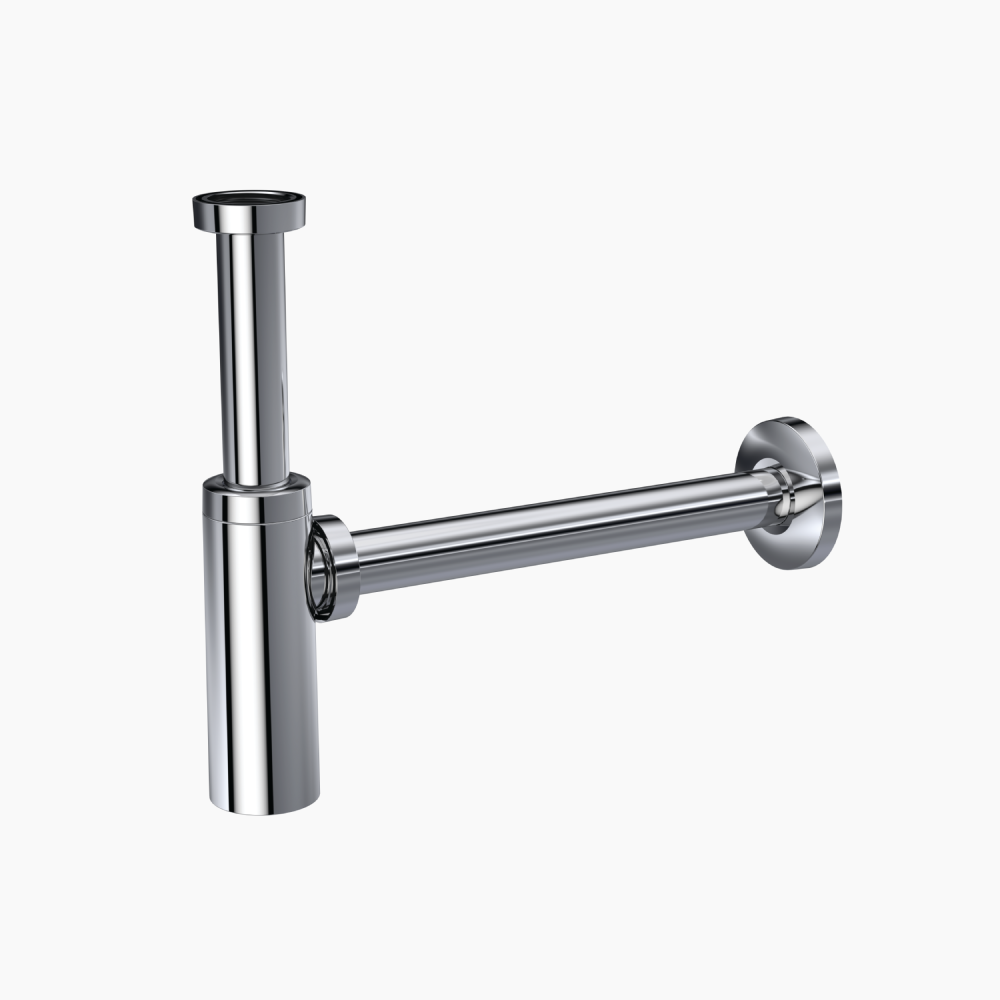 Σιφώνι Νιπτήρος Επεκτεινόμενο Στρόγγυλο Χρώμιο 200-300 ABS