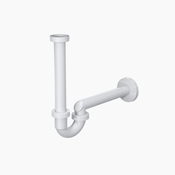 Σιφώνι Νιπτήρος ARC Επεκτεινόμενο Στρόγγυλο Λευκό 250-350 ABS