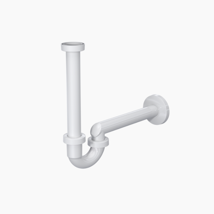 Σιφώνι Νιπτήρος ARC Επεκτεινόμενο Στρόγγυλο Λευκό 250-350 ABS