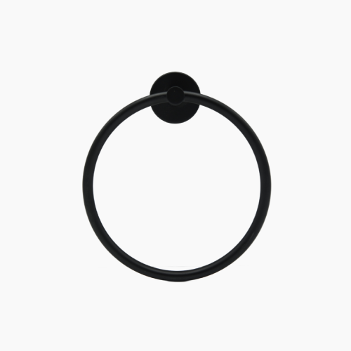 Κρεμάστρα πετσέτας κρίκος Μαύρο