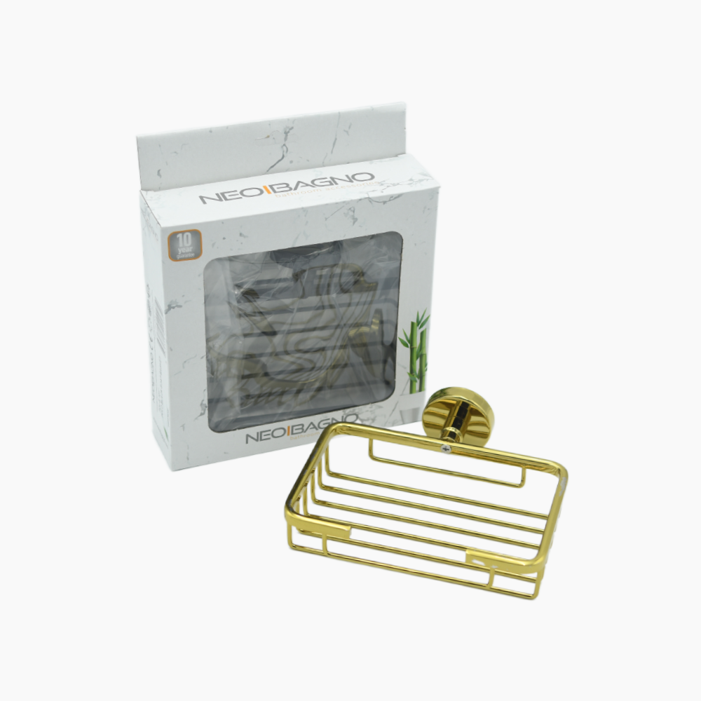 Σπογγοθήκη - Σαπουνοθήκη Χρυσό