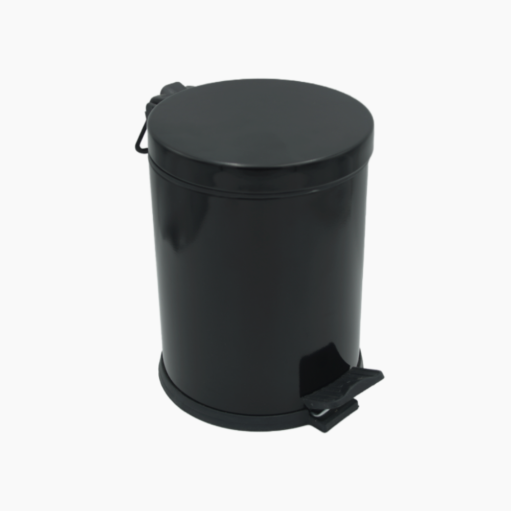 Κάδος απορριμάτων με πεντάλ 5L Soft Close Black
