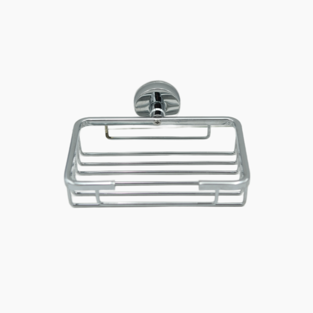 Σπογγοθήκη - Σαπουνοθήκη Χρώμιο