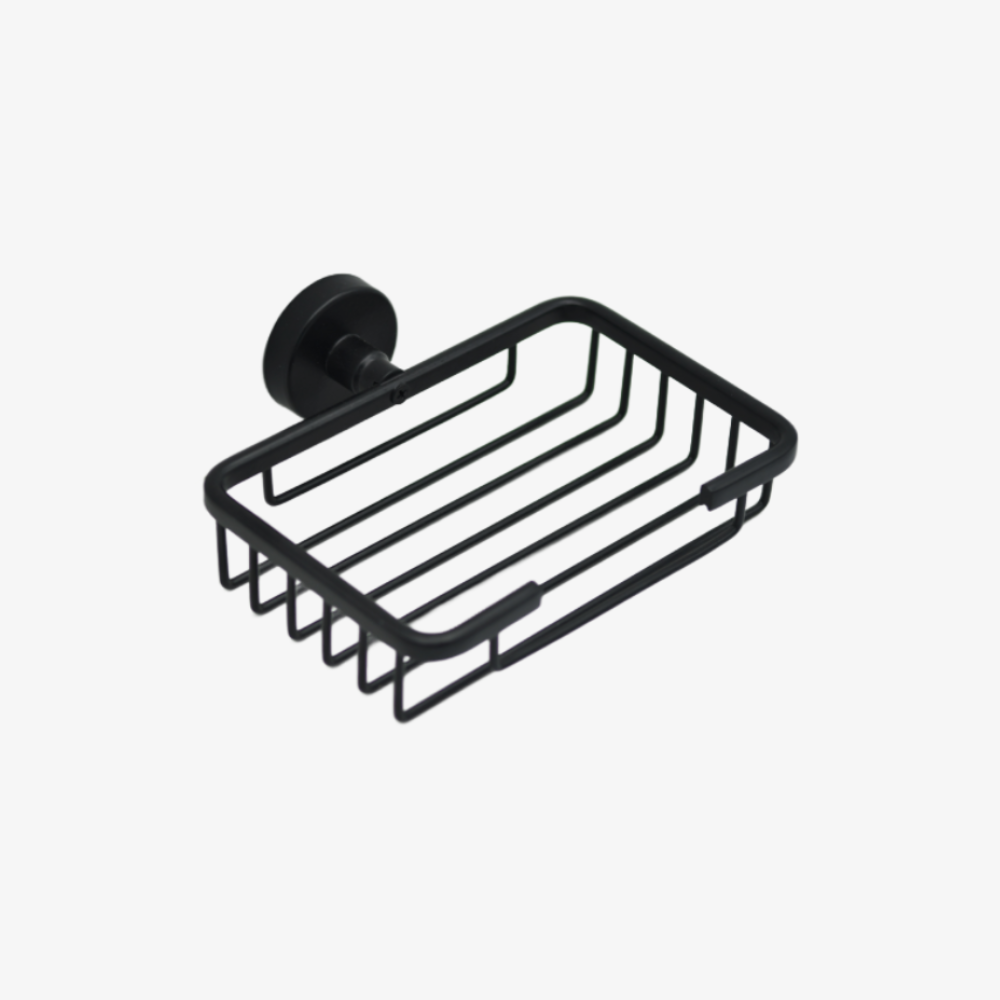 Σπογγοθήκη - Σαπουνοθήκη Μαύρο